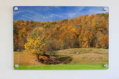 Autumn landscape prints in Western Massachusetts New England by Luke Moore